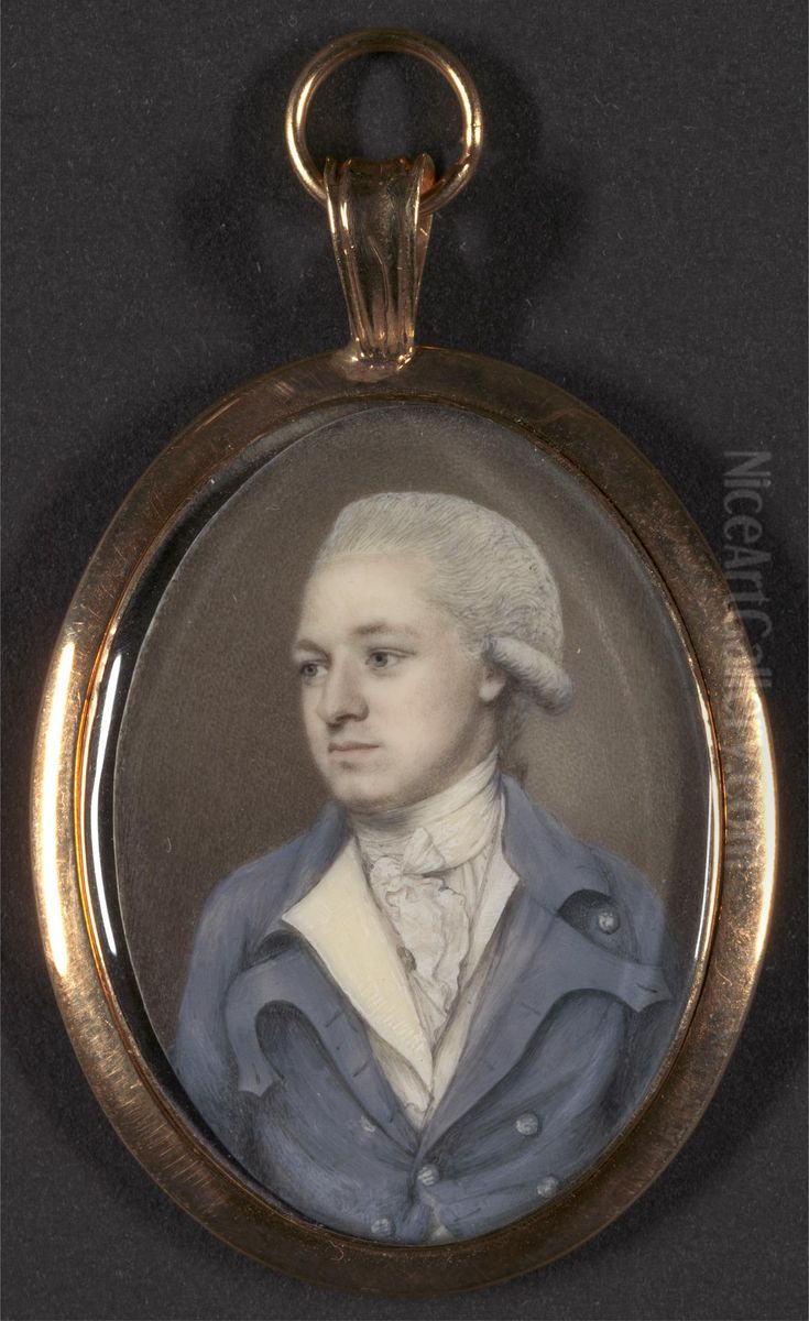 Portrait Of A Gentleman Oil Painting by John Bogle