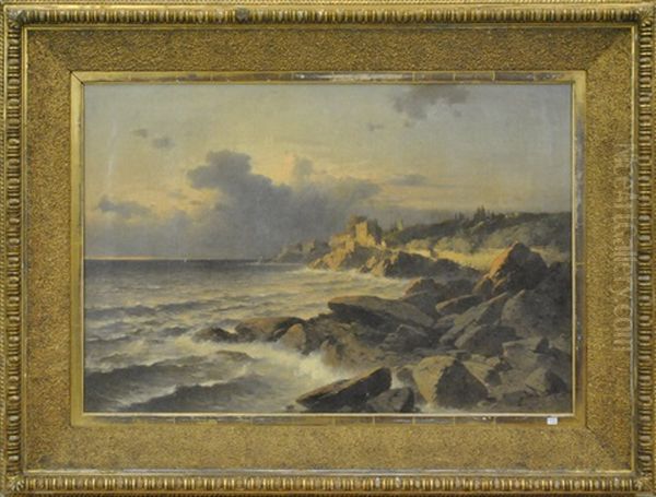 Untitled Oil Painting by Carl Bolze