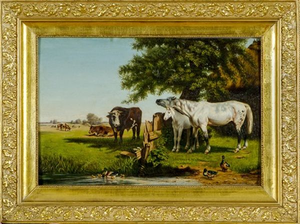 Animals Oil Painting by Rosa Bonheur