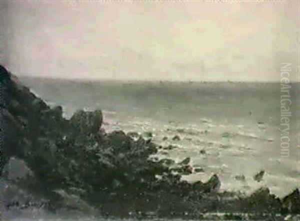 Kustlandskap Oil Painting by Rosa Bonheur