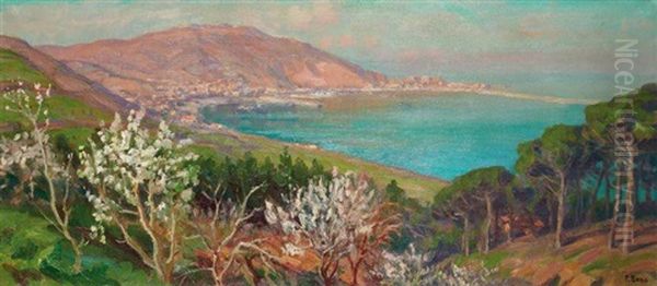 Matin D'hiver A Mers El Kebir Oil Painting by Primitif Bono