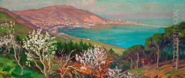 Matin D'hiver A Mers-el-kebir Oil Painting by Primitif Bono