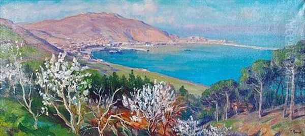 Matin D'hiver A Mers-el-kebir Oil Painting by Primitif Bono