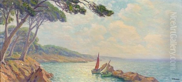 Le Petit Port Oil Painting by Primitif Bono