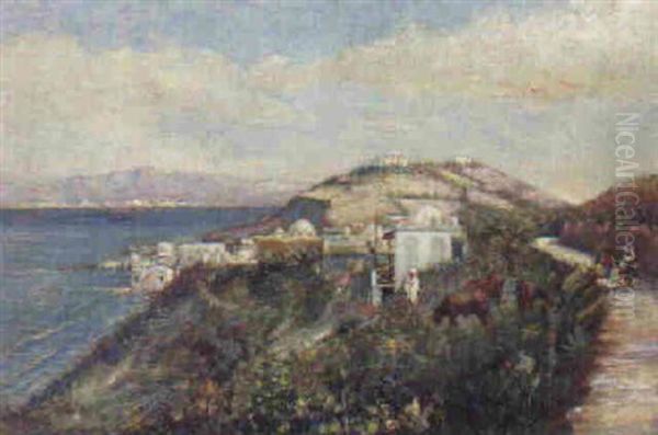 Vue D'oran Oil Painting by Primitif Bono