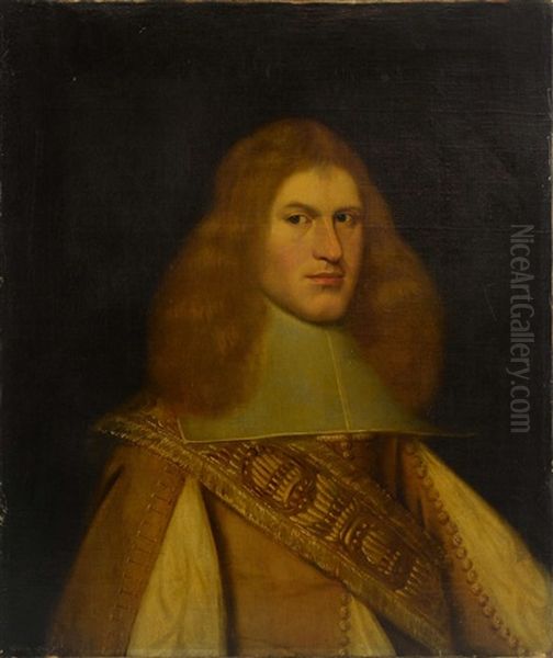 Portrait Of A Gentleman, Oil Painting by Gerard Ter Borch
