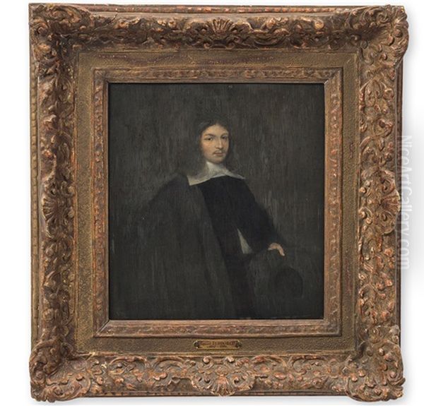 Bildnis Des Christophe Von Dohna Oil Painting by Gerard Ter Borch