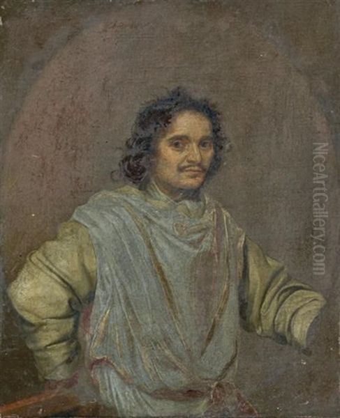 Esquisse D'un Soldat Oil Painting by Gerard Ter Borch