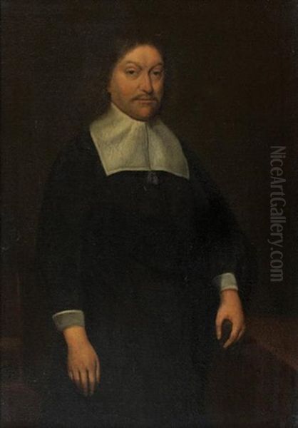Portrait D'homme A La Collerette Oil Painting by Gerard Ter Borch