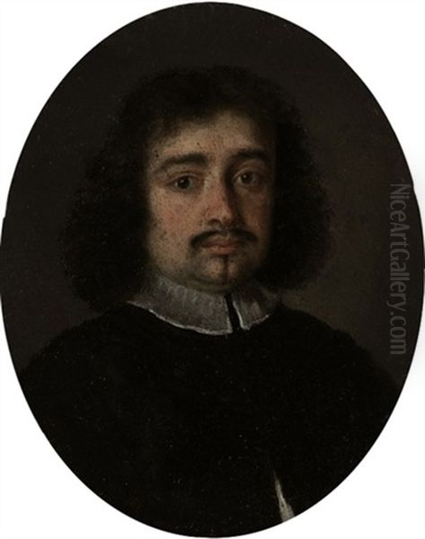 Portrait Of A Gentleman Oil Painting by Gerard Ter Borch