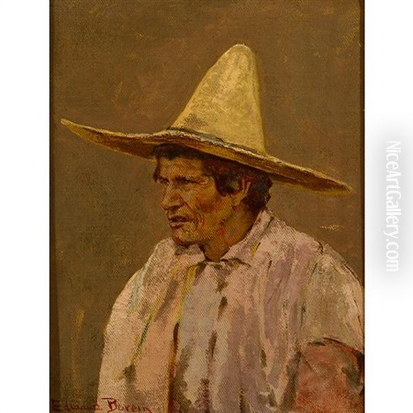 Vaquero Oil Painting by Edward Borein