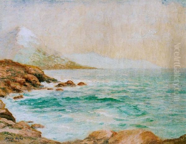 Marina Costa, La Habana Oil Painting by Carl Oscar Borg