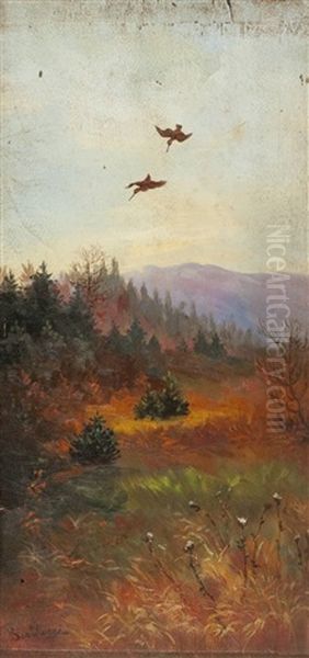 Senza Titolo Oil Painting by Millo Bortoluzzi