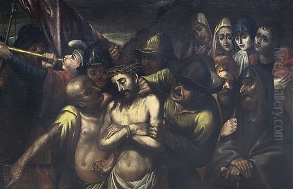 Ecce Homo Oil Painting by Hieronymous Bosch