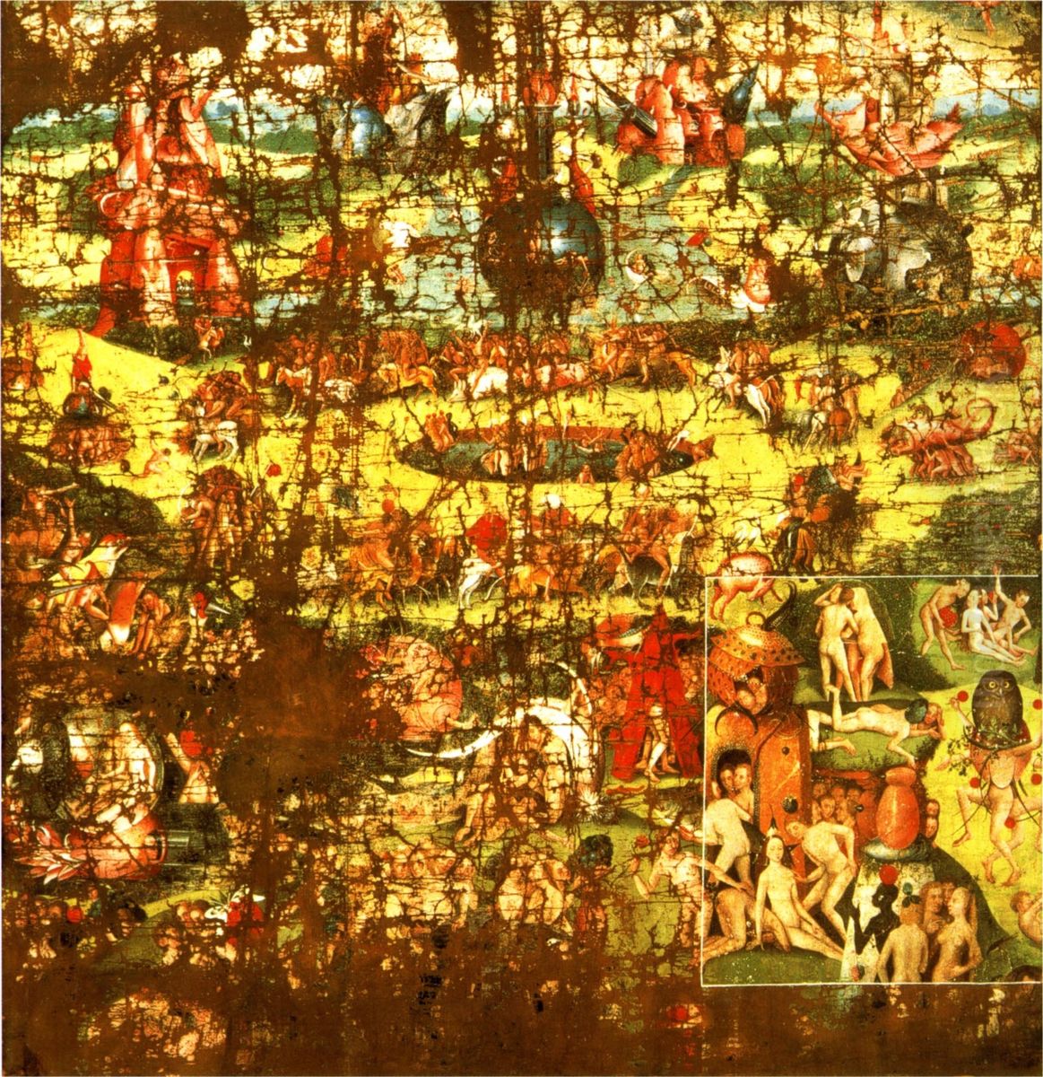 The Garden Of Earthly Delights Oil Painting by Hieronymous Bosch