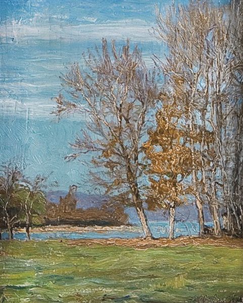 Paesaggio Estivo Oil Painting by Giovanni Battista Bosio