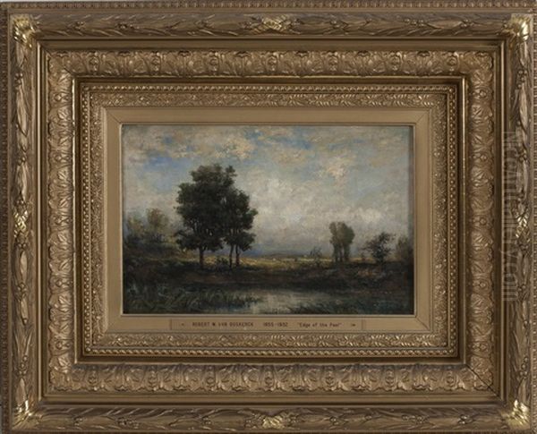 Edge Of The Pool Oil Painting by Robert Ward Van Boskerck