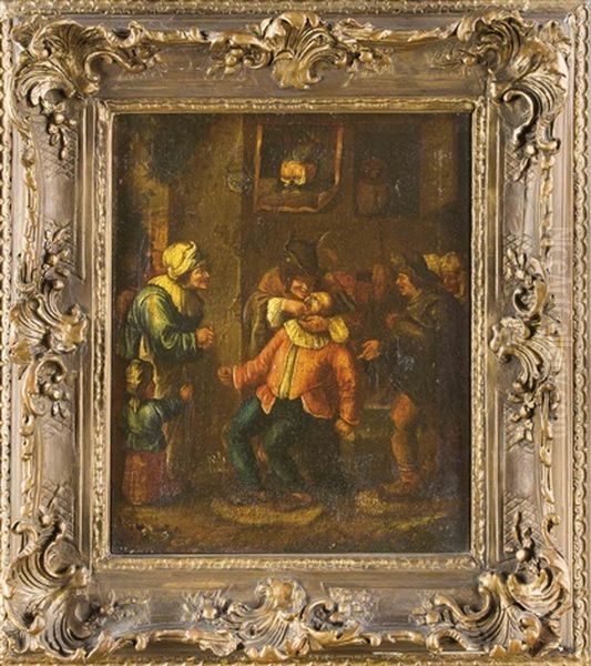 Beim Zahnarzt Oil Painting by Andries Dirsksz Both