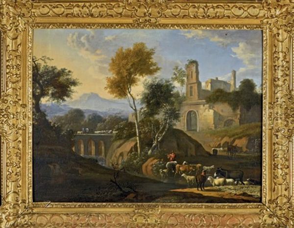 Pastorale Oil Painting by Jan Both