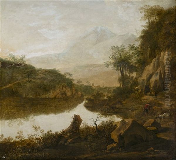 Paisaje Oil Painting by Jan Both