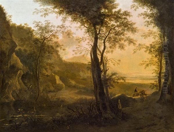 Sudliche Landschaft Oil Painting by Jan Both