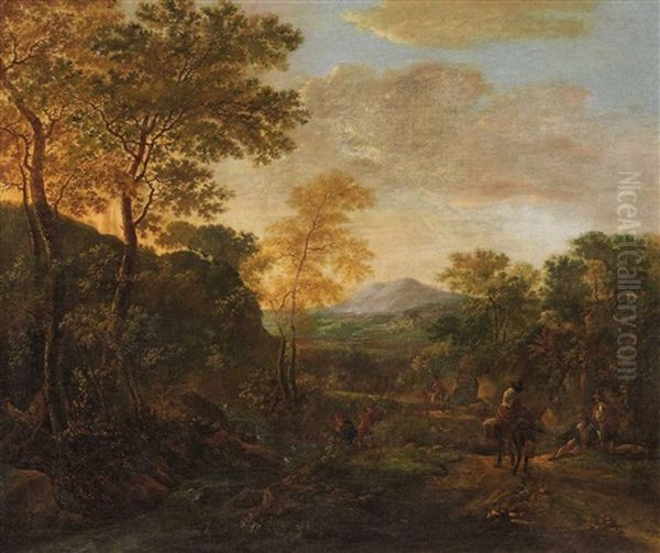 Southern Landscape Oil Painting by Jan Both