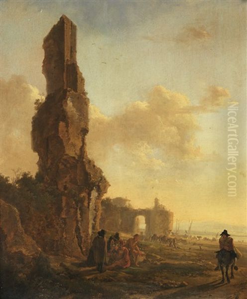 Paisagem Oil Painting by Jan Both