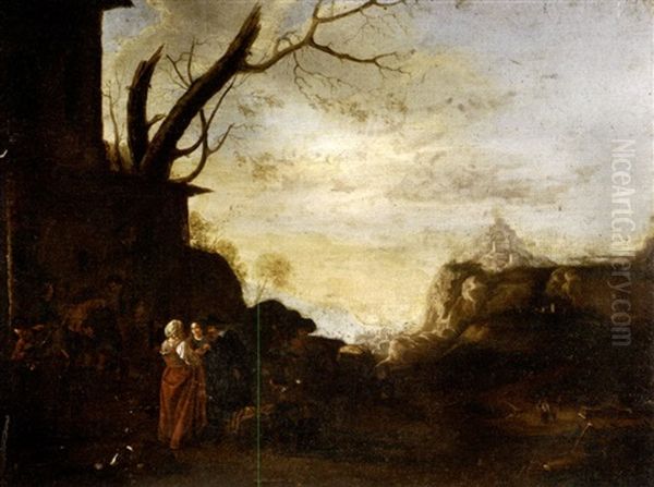 La Diseuse De Bonne Aventure Oil Painting by Jan Both