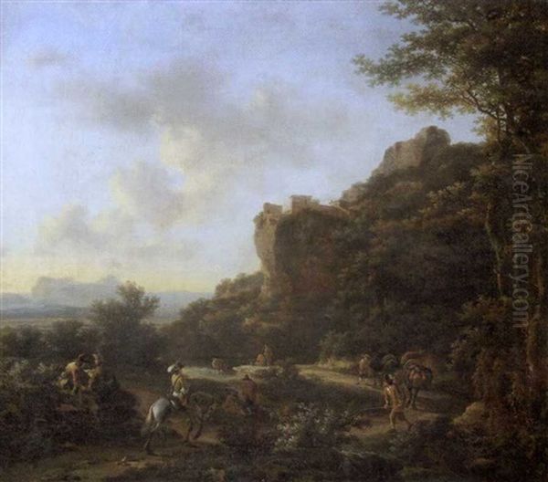 Untitled Oil Painting by Jan Both