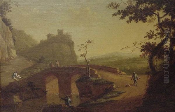 Sudliche Landschaft Oil Painting by Jan Both