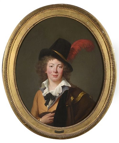 Le Marquis De Bassompierre Oil Painting by Louis-Andre-Gabriel Bouchet