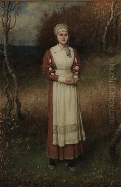 Prudence Oil Painting by George Henry Boughton