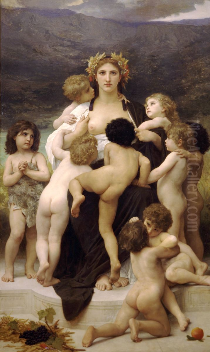 Alma Parens Oil Painting by William-Adolphe Bouguereau
