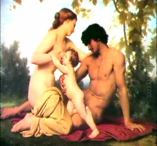 L'age D'or Oil Painting by William-Adolphe Bouguereau