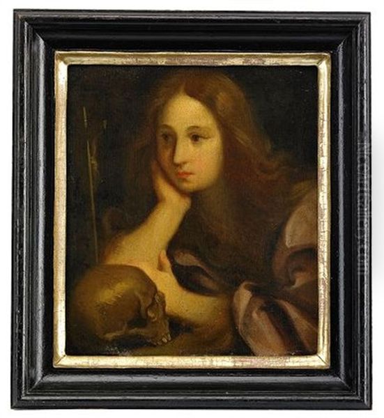 Den Botfardiga Maria Magdalena Oil Painting by Louis de, the Younger Boulogne