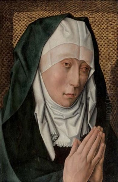 Vierge De Douleur Oil Painting by Dieric the Elder Bouts