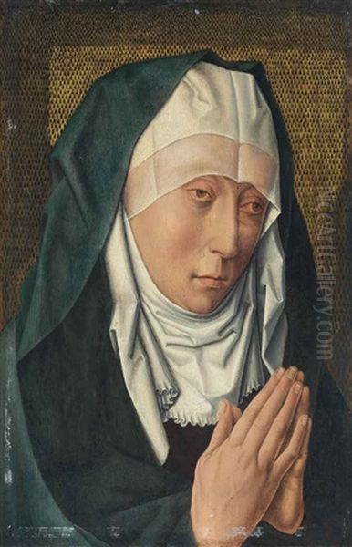 The Mater Dolorosa Oil Painting by Dieric the Elder Bouts