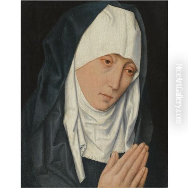 Mater Dolorosa Oil Painting by Dieric the Elder Bouts