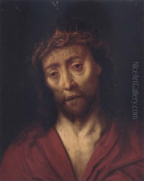 Ecce Homo Oil Painting by Dieric the Elder Bouts