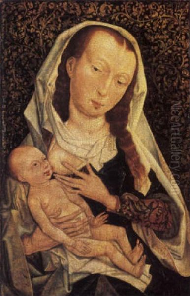 The Virgin And Child Oil Painting by Dieric the Elder Bouts