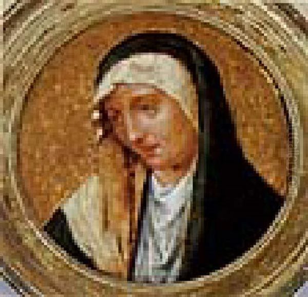 Madonna Oil Painting by Dieric the Elder Bouts