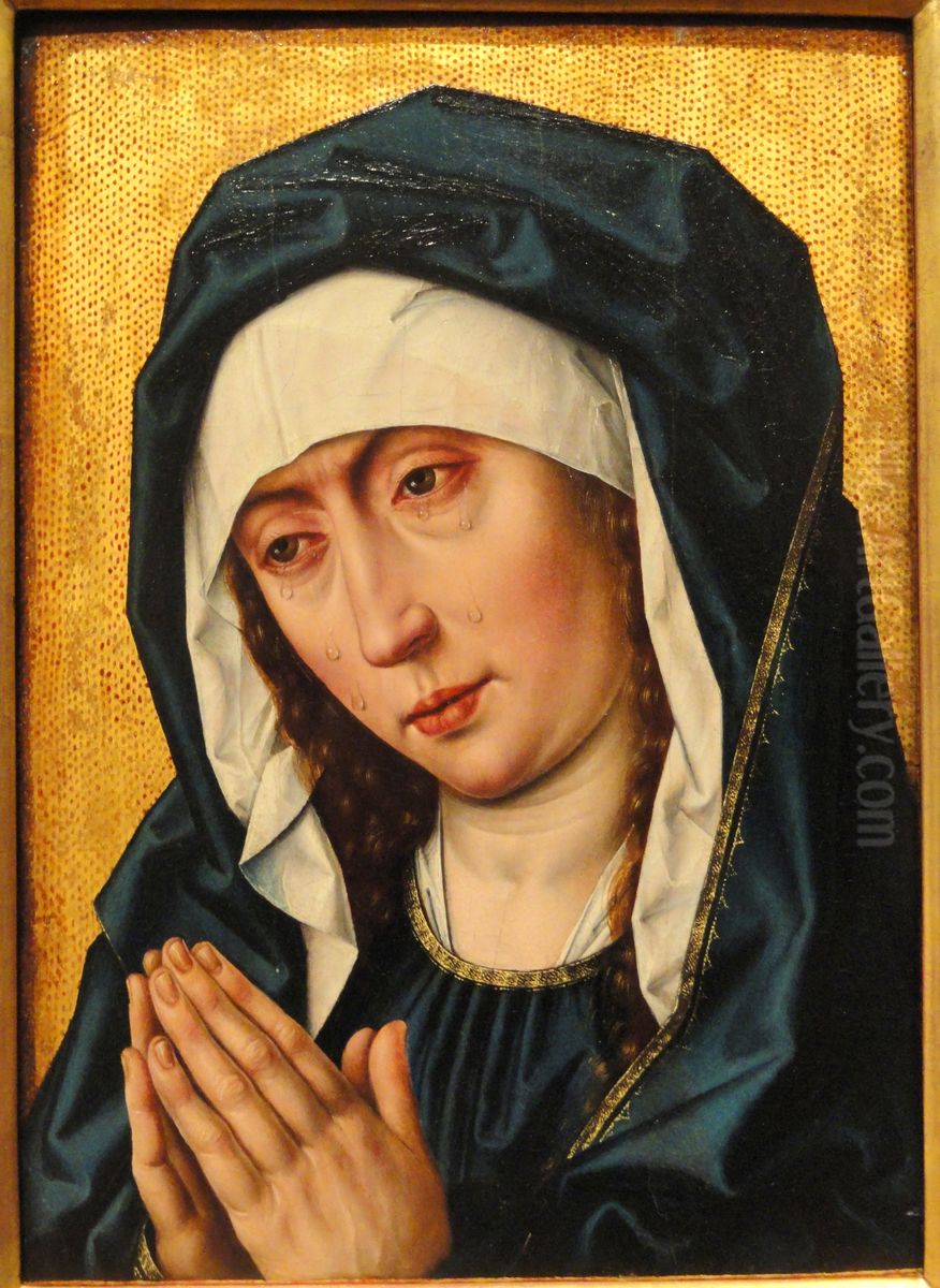The Mater Dolorosa Oil Painting by Aelbrecht Bouts