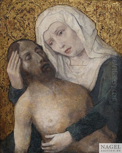 Pieta Oil Painting by Aelbrecht Bouts