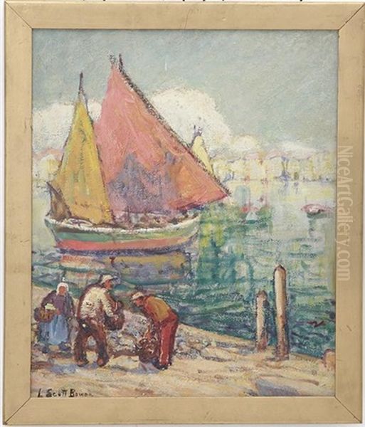 Ruchelle, France Oil Painting by Lucy Scott Bower