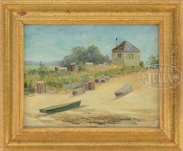 Three Landscapes Oil Painting by Frank Louville Bowie