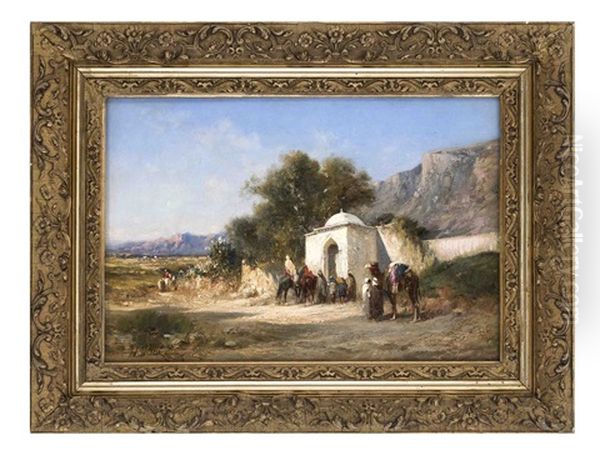 Orientalische Szene Oil Painting by Honore Boze