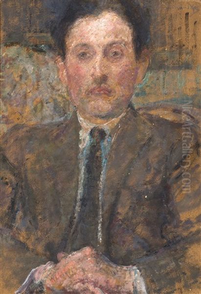 Portret Etienne Colli Oil Painting by Olga Boznanska