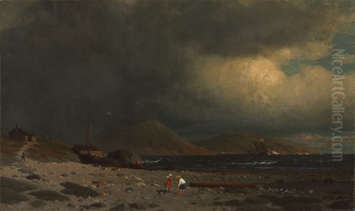 Labrador Coast Oil Painting by William Bradford