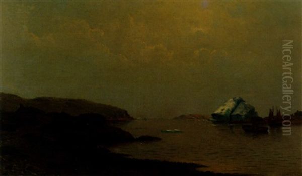 Larbrador Coastal Scene Oil Painting by William Bradford