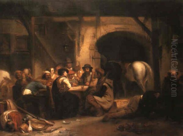 The Story Teller Oil Painting by Ferdinand de Braekeleer